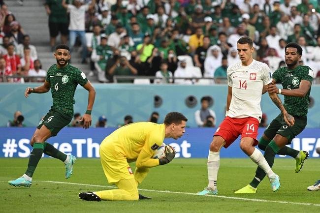 Polnia x Arbia Saudita: fotos do jogo pelo Grupo C da Copa do Mundo