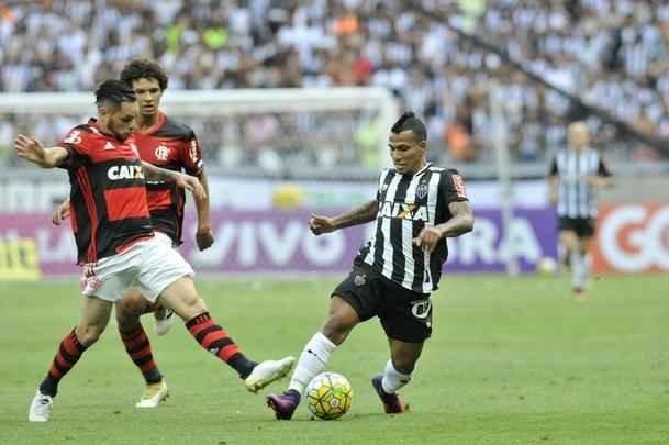 Fotos do jogo entre Atltico e Flamengo no Mineiro