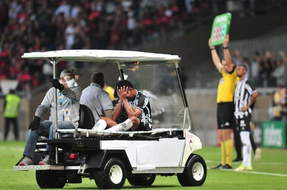 Fotos do jogo de ida das oitavas de final da Copa do Brasil, entre Atltico e Flamengo, no Mineiro (22/6/2022)