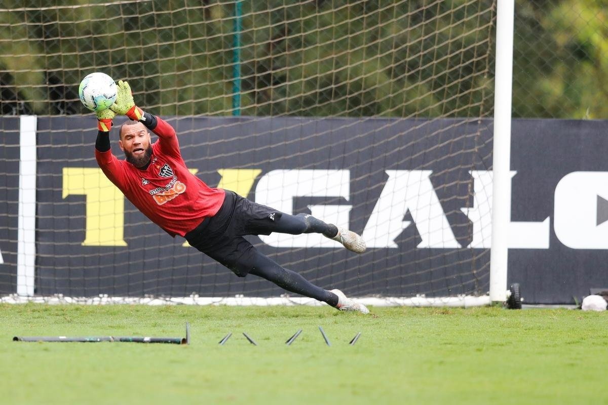 Atltico se prepara para o duelo contra o Athletico-PR