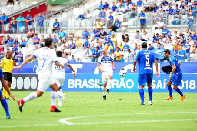 Cruzeiro: time campeo da Trplice Coroa de 2003 venceu equipe de masters por 2 a 1, neste domingo, em jogo festivo realizado no Mineiro
