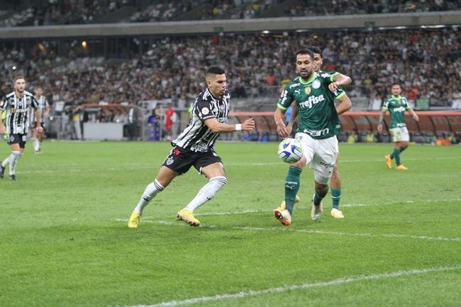 Fotos do jogo entre Atltico-MG e Palmeiras, pelo Brasileiro