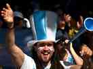 Em Buenos Aires, argentinos celebram vaga nas quartas da Copa