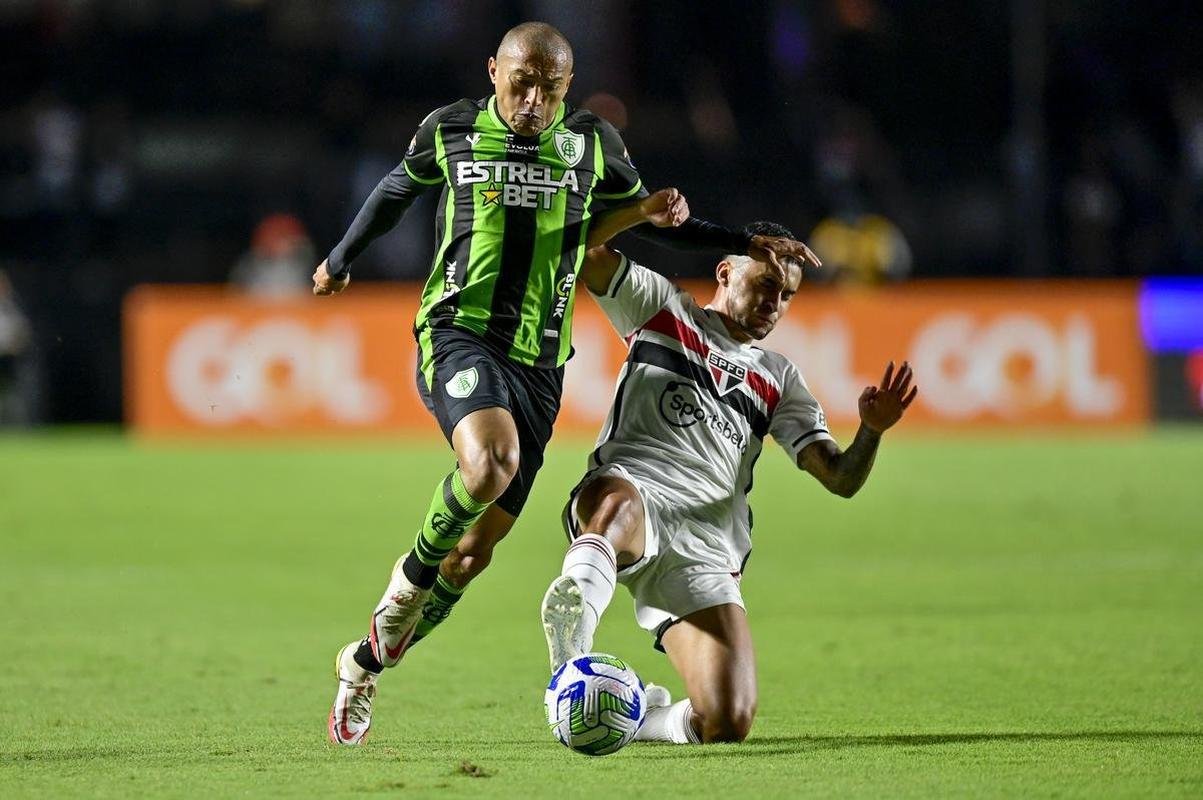 So Paulo e Amrica se enfrentaram neste sbado (22/4), no Morumbi, pela segunda rodada do Campeonato Brasileiro de 2023