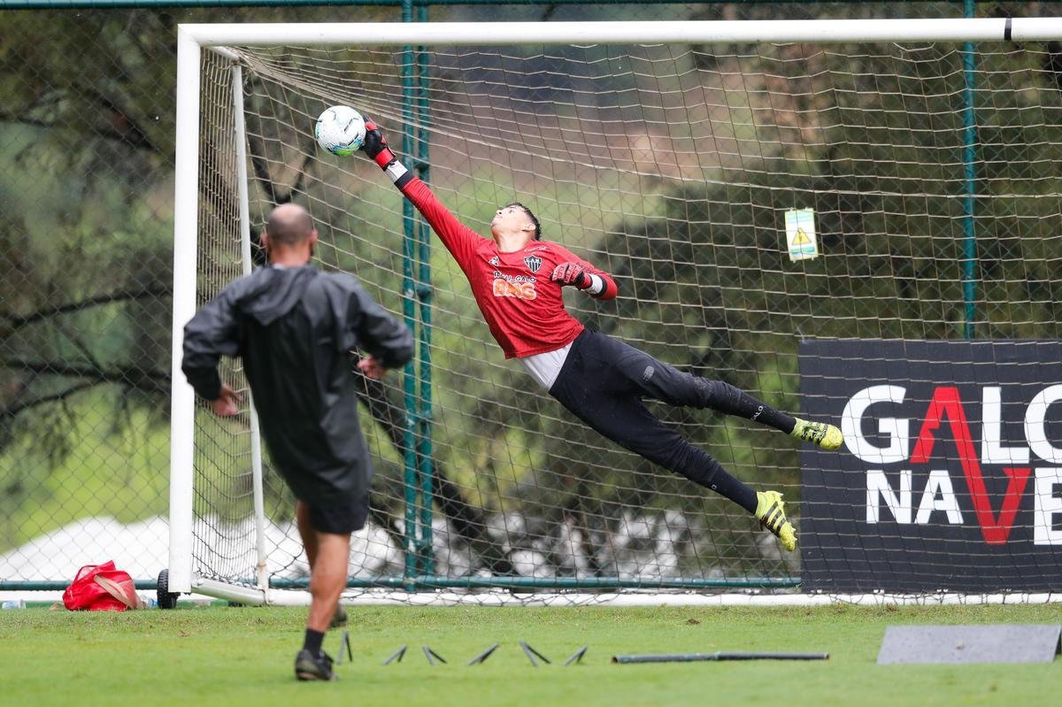 Atltico se prepara para o duelo contra o Athletico-PR