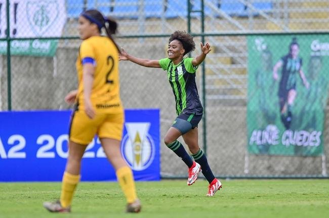 Am�rica 3 x 1 Alian�a-GO: fotos do jogo pelo Brasileiro Feminino A2