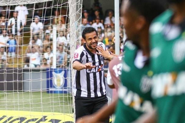 O Santos venceu o Atlético por 3 a 1 neste sábado, em jogo da 32ª rodada do Campeonato Brasileiro