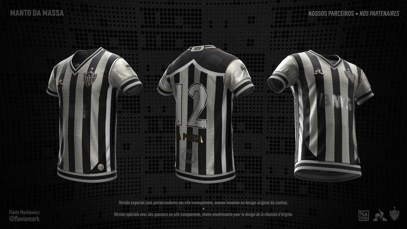 Camisa desenhada por Flvio Markiewicz ganhou o concurso 'Manto da Massa'