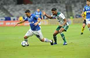 Cruzeiro e Palmeiras mediram foras, no Mineiro, pela oitava rodada do Campeonato Brasileiro