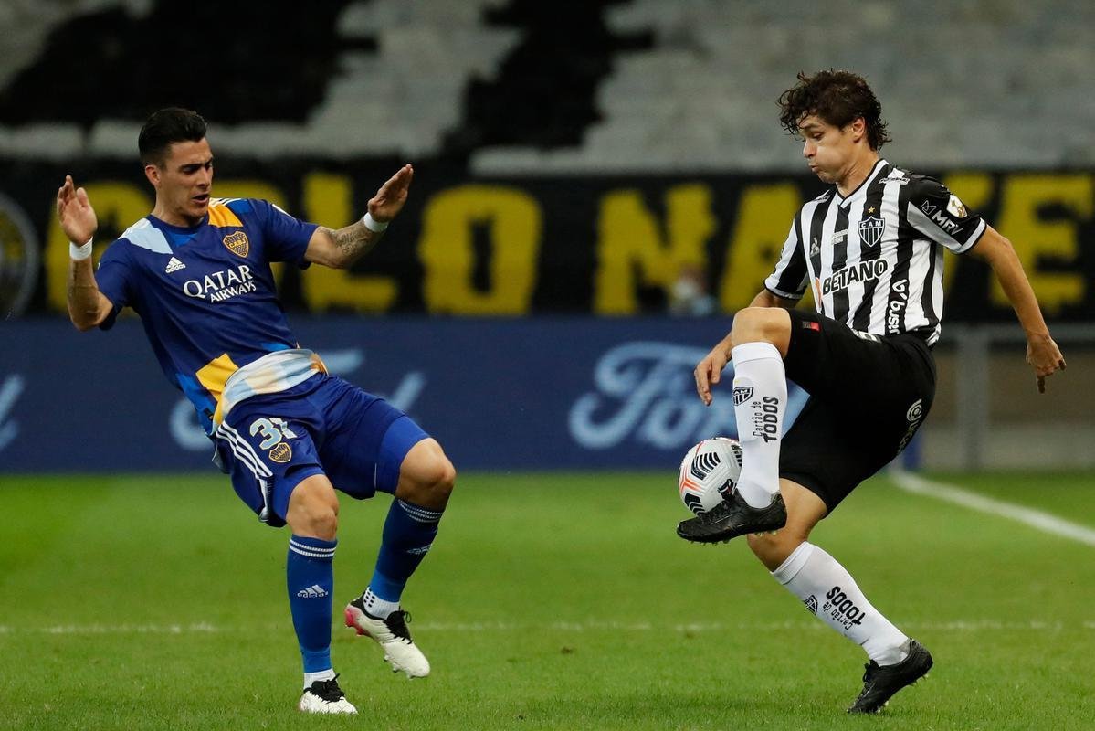 Fotos do jogo entre Atltico e Boca Juniors, no Mineiro, em Belo Horizonte, pela volta das oitavas de final da Copa Libertadores 2021