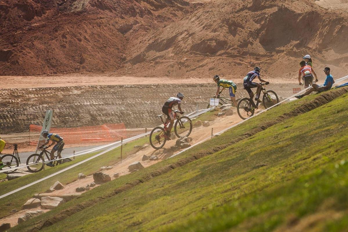 Com trechos diversificados e altamente tcnicos, pista  uma das trs instalaes do Parque Radical do Rio