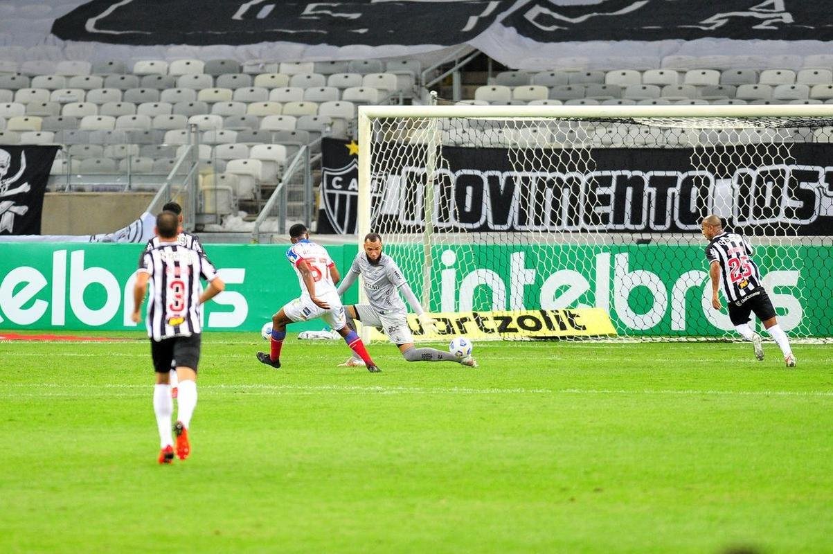 Imagens do confronto entre Atltico e Bahia, vlido pelas oitavas de final da Copa do Brasil 2021