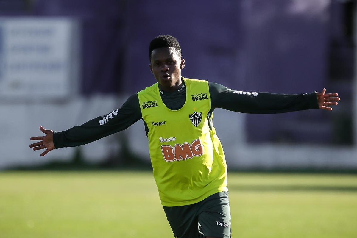 Veja fotos do ltimo treino do Atltico antes do jogo contra o Nacional-URU