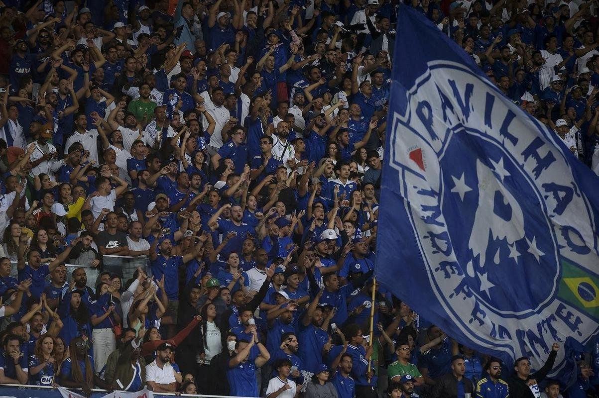 Fotos da torcida do Cruzeiro no Maracan no jogo com o Vasco pela Srie B