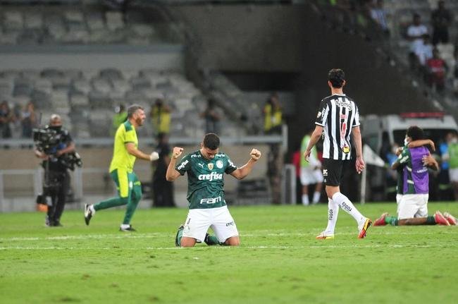 2021 - Atltico 1 x 1 Palmeiras - Mineiro - semifinal; Galo eliminado