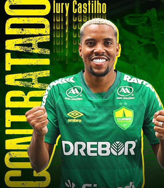 Cuiab anunciou o atacante Iury Castilho