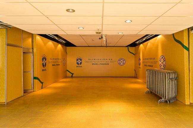 Mineiro, em BH, foi envelopado em verde, amarelo e azul para receber o duelo entre Brasil e Paraguai pela 16 rodada das Eliminatrias da Copa do Mundo do Catar