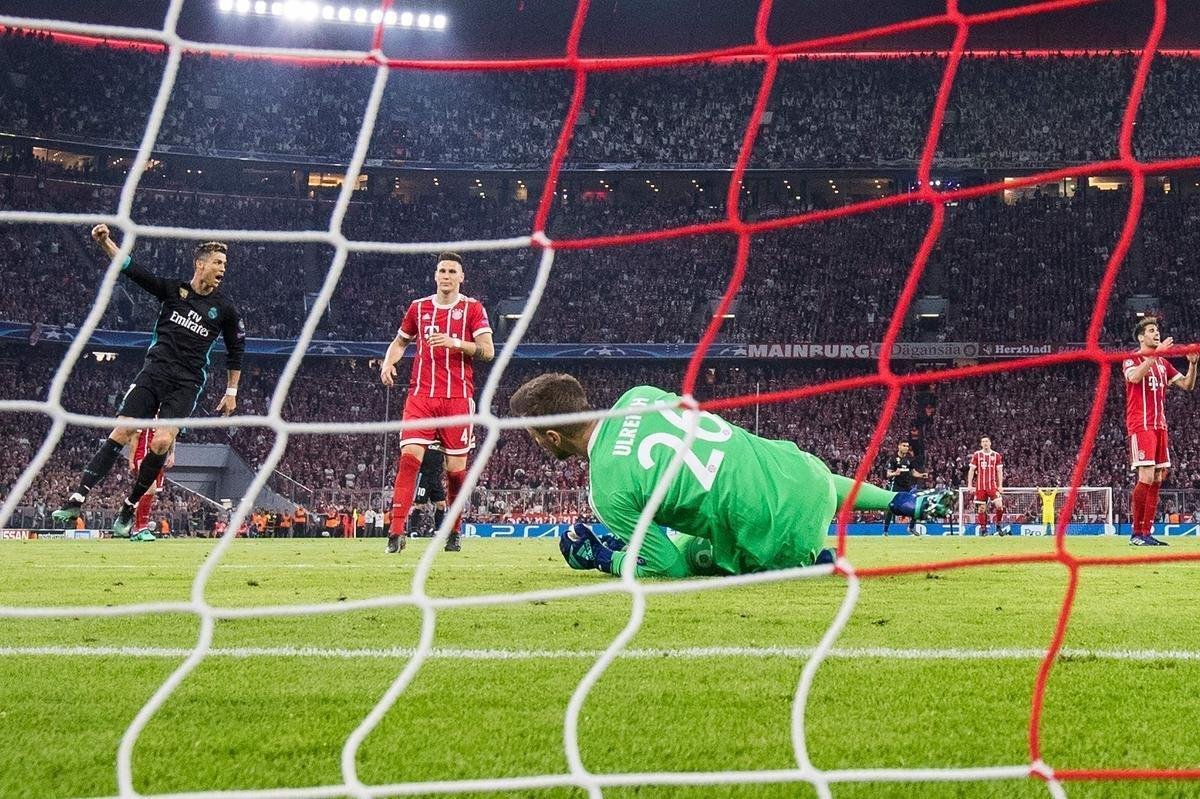 Marcelo, lateral do Real Madrid, empatou a partida pelo clube merengue