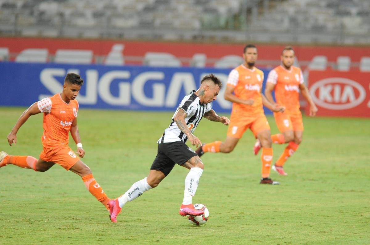 Fotos do jogo entre Atltico e Coimbra, no Mineiro, em Belo horizonte, pela quinta rodada do Campeonato Mineiro de 2021