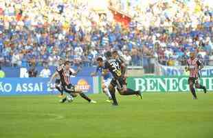 Fotos do jogo entre Cruzeiro e So Paulo