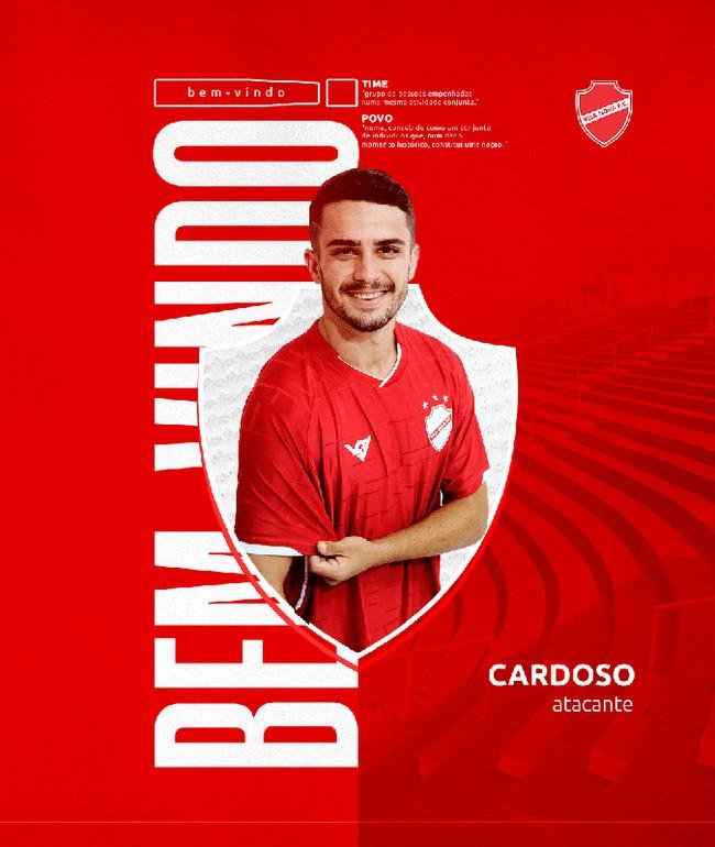 Cardoso, atacante (Vila Nova)