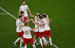 Polnia x Arbia Saudita: fotos do jogo pelo Grupo C da Copa do Mundo