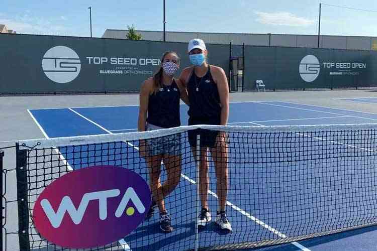 Dupla de Stefani vai à semi e Bia Haddad às quartas no WTA de