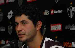 Pedro Bentez: zagueiro, que jogou pela Seleo Paraguaia, chegou ao Atltico em 2009