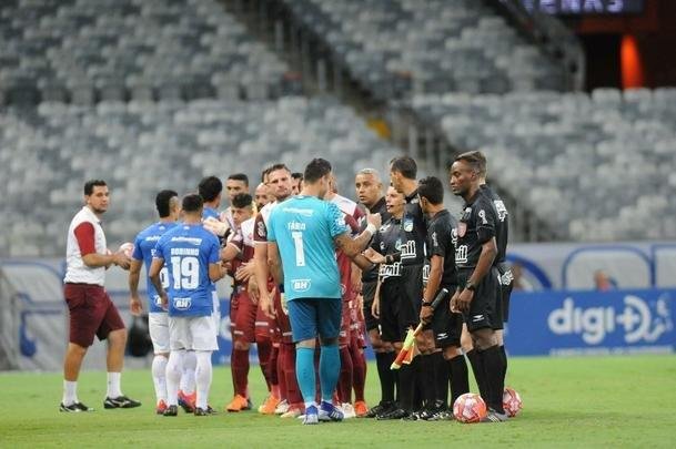 Veja fotos do jogo entre Cruzeiro e Patrocinense
