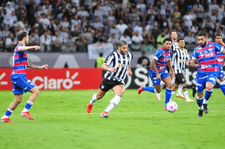 Fotos da partida entre Atltico e Fortaleza, pela ida da semifinal da Copa do Brasil, no Mineiro