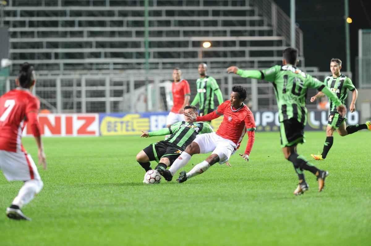 Amrica e Boa Esporte se enfrentaram no Independncia, pela 13 rodada da Srie B do Campeonato Brasileiro