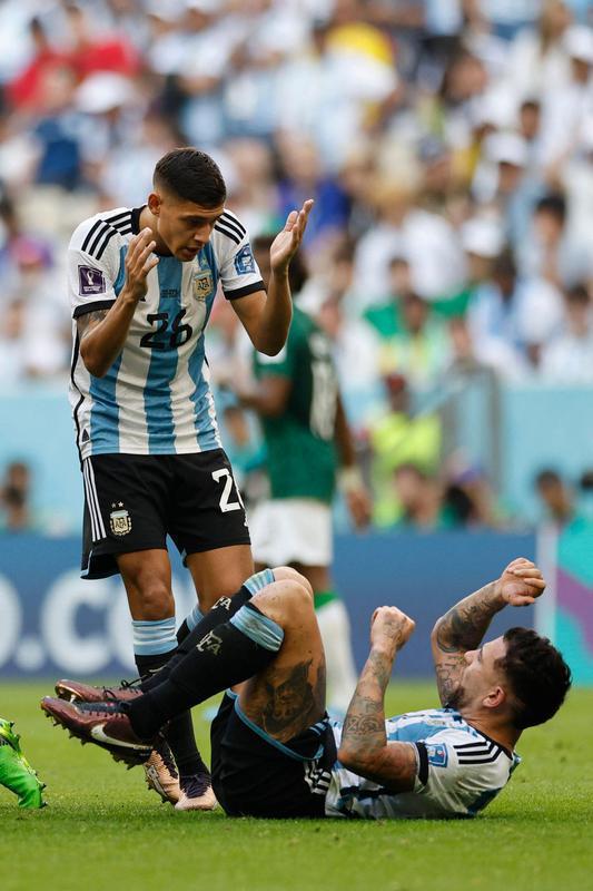 Argentina perdeu por 2 a 1, de virada, para a Arbia Saudita na estreia da Copa do Mundo