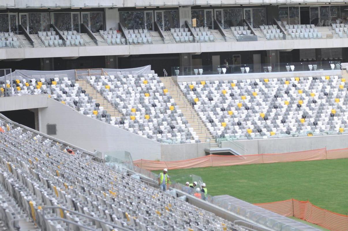 Fotos atualizadas da Arena MRV (24/2)