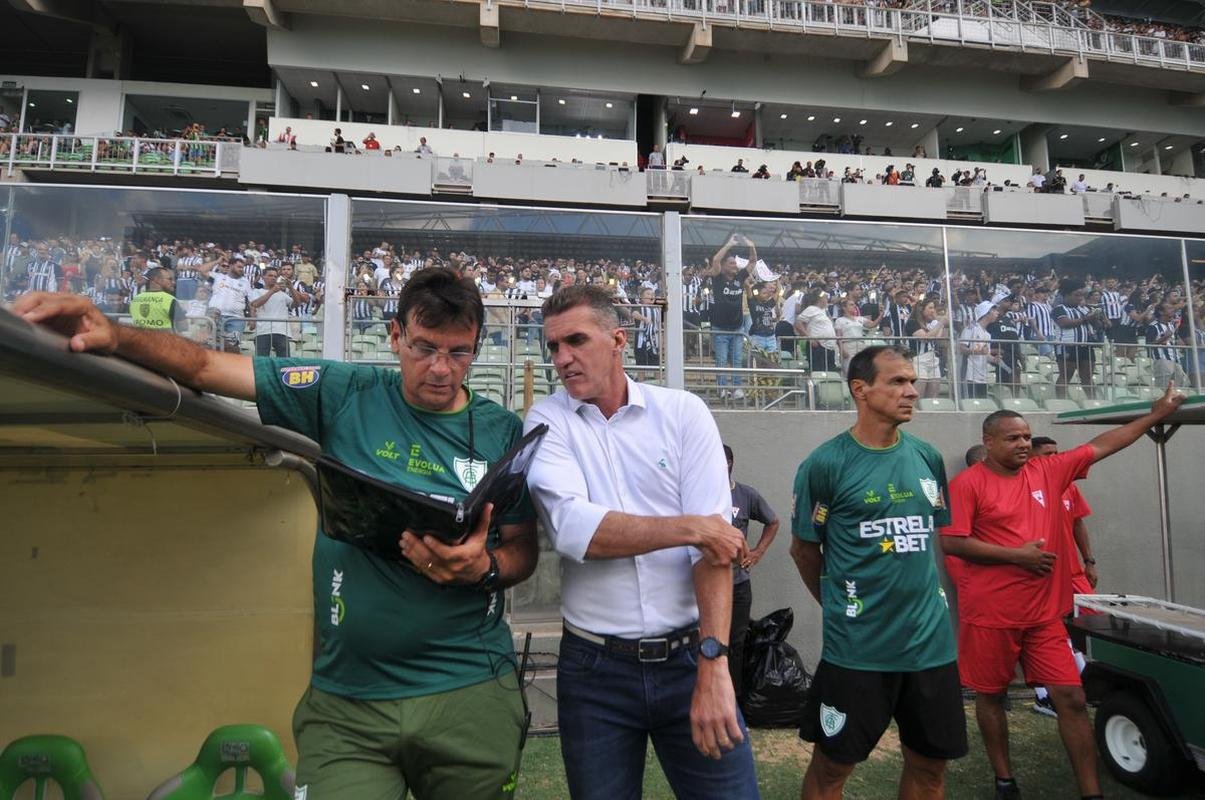 Amrica x Atltico: fotos do jogo de ida da final do Campeonato Mineiro, neste sbado (1/4), no Independncia