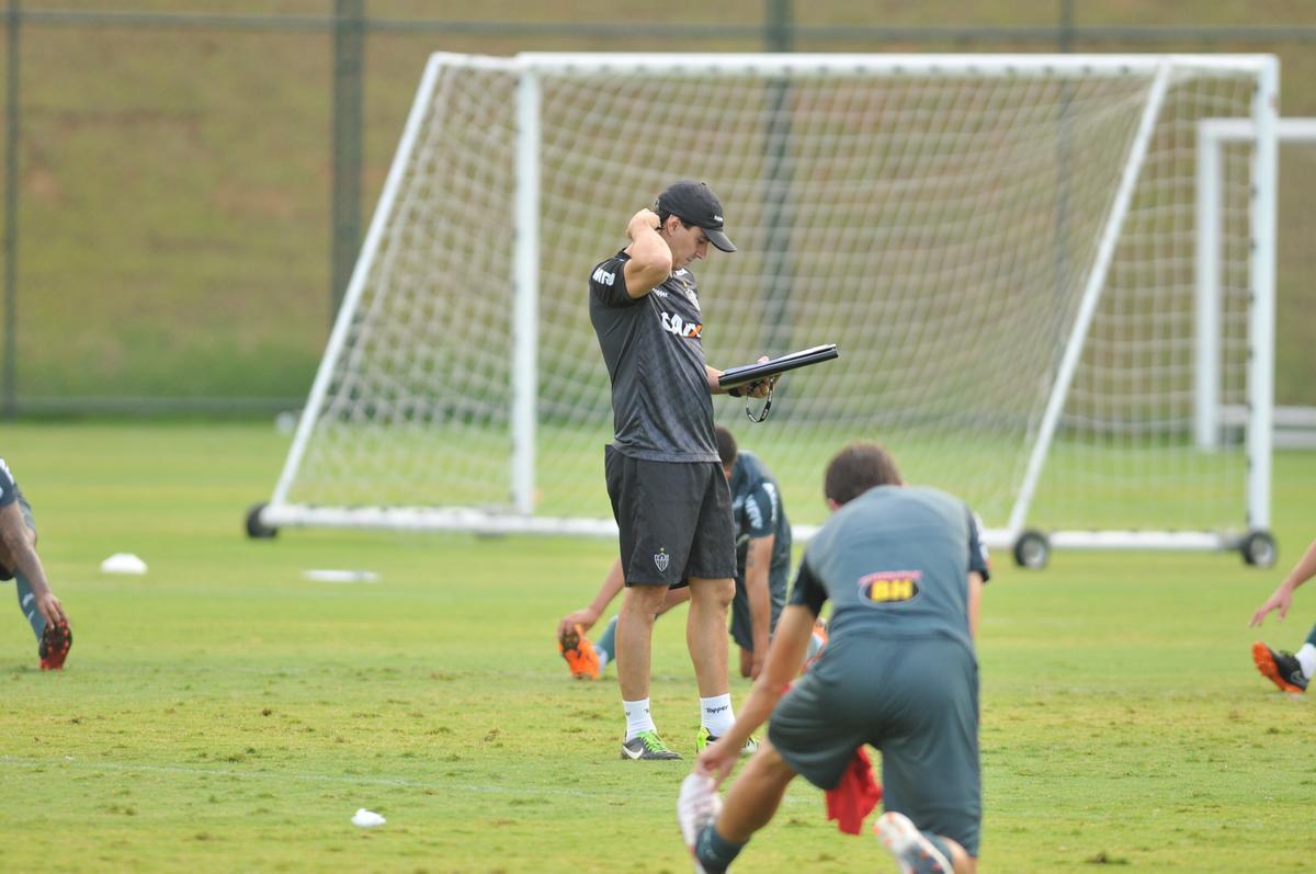 Imagens do treinamento do Atltico nesta sexta-feira, na Cidade do Galo