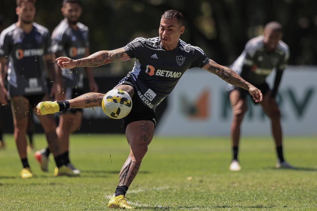 Fotos do treino do Atltico (02/09)