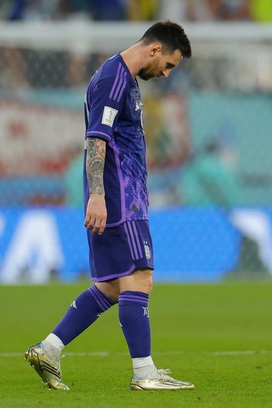 Fotos do jogo entre Polnia e Argentina no Estdio 974, em Doha, pela terceira rodada do Grupo C da Copa do Mundo, no Catar