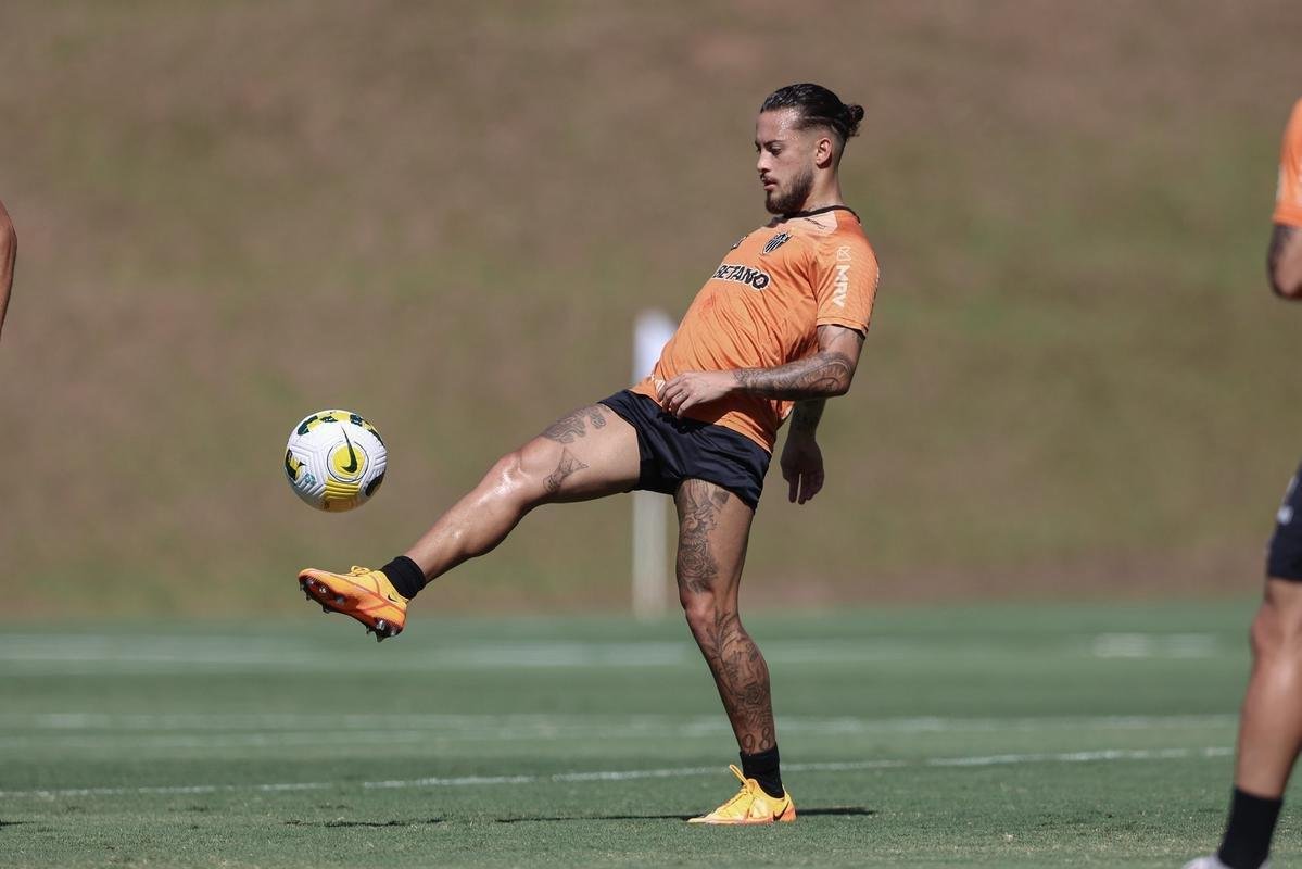 O Atltico fez um treino ttico, na manh desta quinta-feira (2), para a deciso com o Palmeiras pelo Campeonato Brasileiro.
