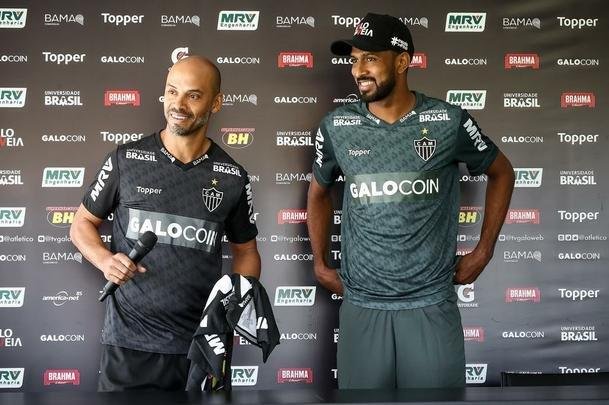 Imagens da apresentação de Maicon Bolt no Atlético