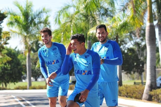 Lucas Romero pelo Cruzeiro na temporada 2018