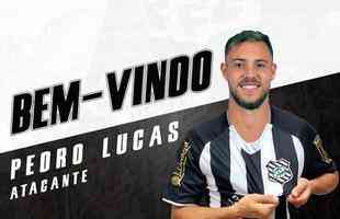 O Figueirense anunciou a contratao do atacante Pedro Lucas, que estava no Internacional