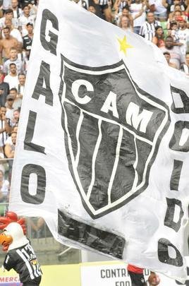 Fotos da torcida do Atltico na partida contra o Boa Esporte