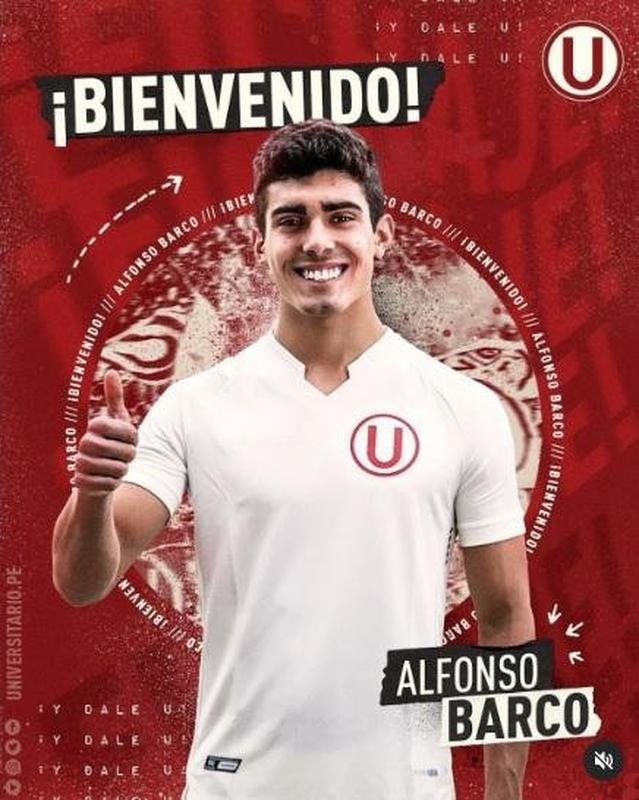 Alfonso Barco, meio-campista (Universitario-PER)