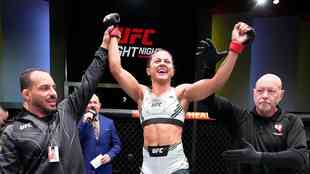 Nat�lia Silva, de 26 anos, enfrenta a americana Victoria Leonardo neste s�bado (20), em sua terceira luta no UFC