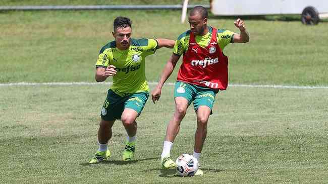 Willian e Mayke foram companheiros no Palmeiras por cinco temporadas