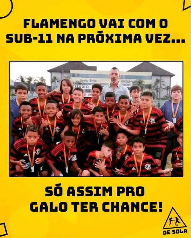 Memes da derrota do Atlético para o Flamengo