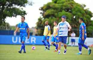 Cruzeiro encerrou nesta tera-feira (16/1) sua preparao para o jogo contra o Tupi