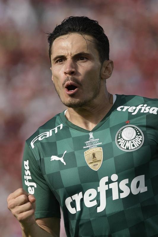 Final da Libertadores: fotos do gol de Raphael Veiga para o Palmeiras