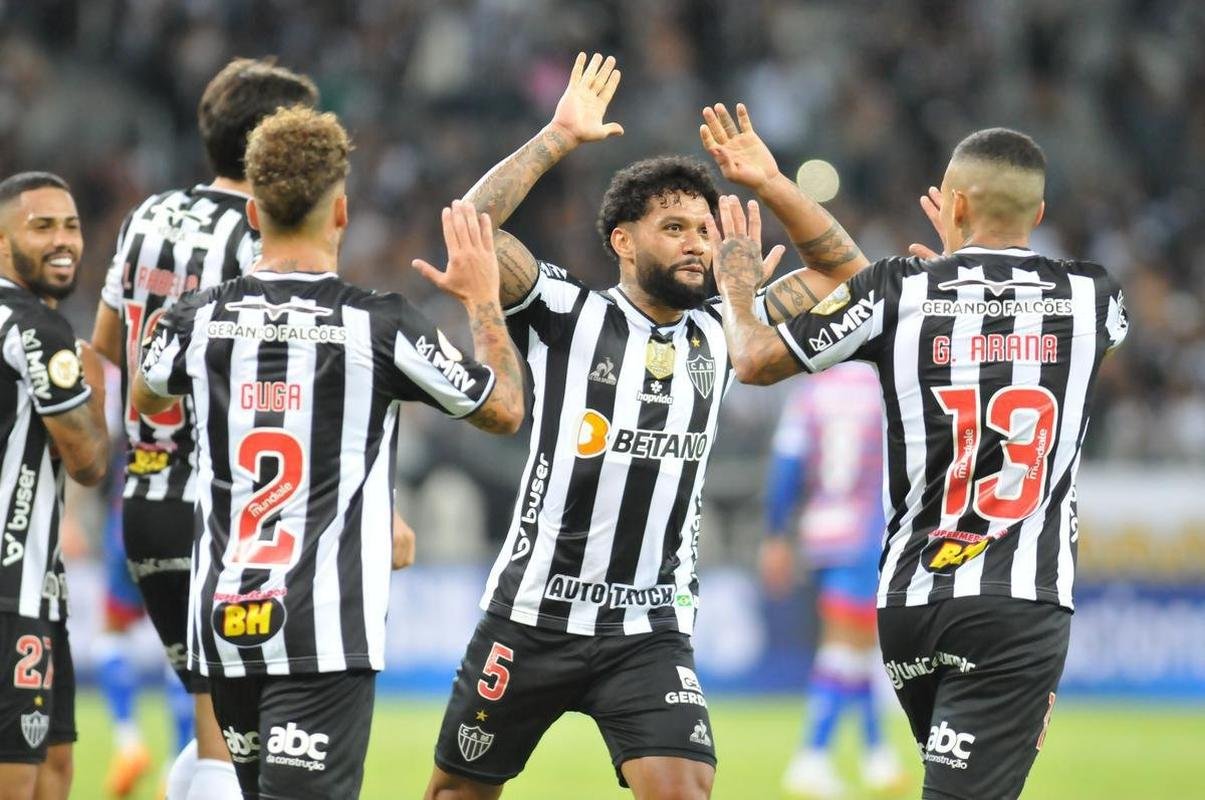 Atltico buscou virada eletrizante sobre o Fortaleza no Mineiro 