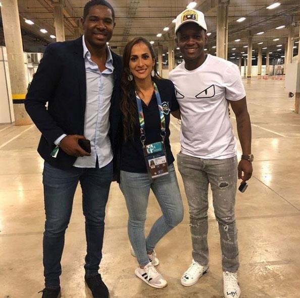 Cazares acompanhou a derrota do Equador para o Uruguai, no Mineiro, pela Copa Amrica